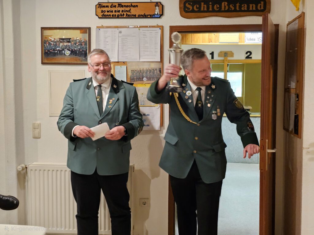 Glückspokal in guten Händen